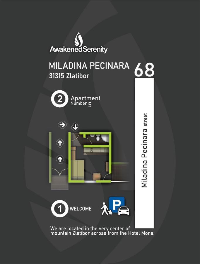 Apartman Ogi ซลาตีบอร์ ภายนอก รูปภาพ